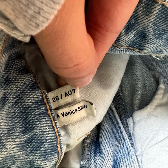 A Brand ‘venice’ denim shorts - Picture 12 of 14